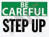Step up Sign 1