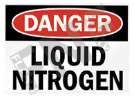 Liquid nitrogen Sign 1