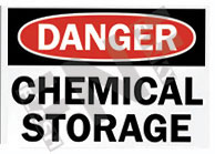 Chemical storage Sign 1