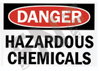 Hazardous chemicals Sign 1