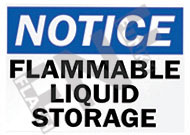 Notice ÃƒÂ¢Ã¢â€šÂ¬Ã¢â‚¬Å“ Flammable liquid storage