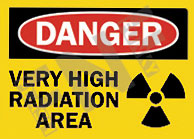 Danger ÃƒÂ¢Ã¢â€šÂ¬Ã¢â‚¬Å“ Very high radiation area