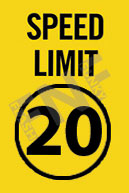 Speed limit 20
