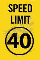 Speed limit 40