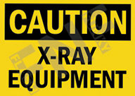 XRAY SAFETY SIGNS